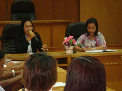 การประชุมเพื่อปรึกษาหารือการจัดกิจกรรมประเพณีวันลอยกระทงตำบลเทพราชประจำปี 2555